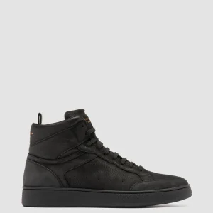 Officine Creative THE ANSWER 004 - Leather And Suede High Top Sneakers