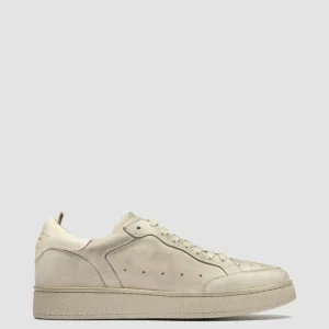 Women Officine Creative THE ANSWER 107 - Off White Nubuck Low Top Sneakers