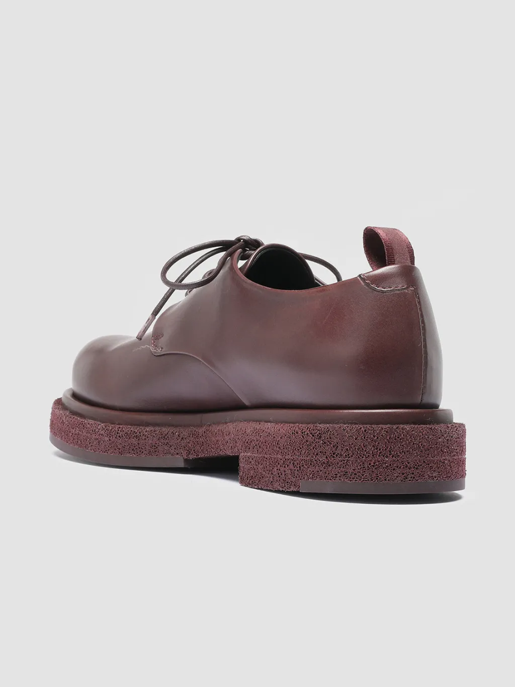 Women Officine Creative TONAL 100 - Burgundy Leather Derby Shoes