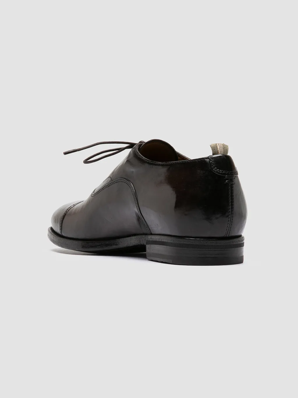 Officine Creative VANDERBILT CAOU 011 - Brown Leather Oxford Shoes